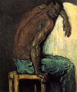 Paul Cezanne Der Afrikaner Scipio Sweden oil painting artist